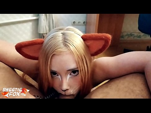 ❤️ Kitsune sluk piel en kom in haar mond ❤ Pornovideo by ons ❌️